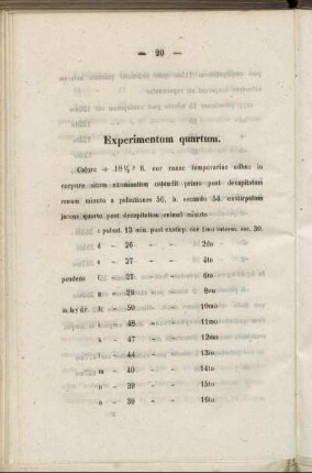 Experimentum quartum