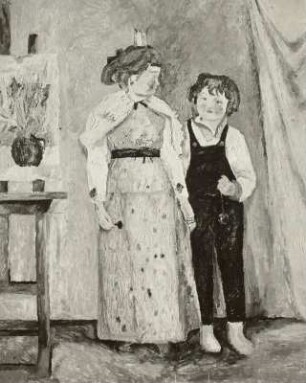 Fasching, Kinder im Atelier