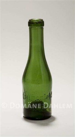 Schnapsflasche aus Glas - Carl Mampe AG