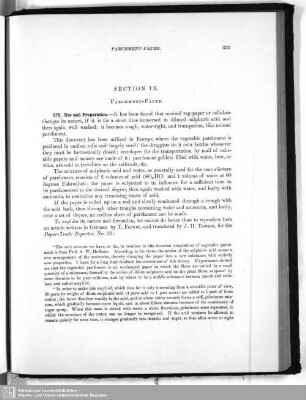 Section IX. Parchment-Paper.