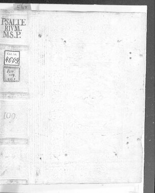 Psalterium - BSB Clm 4609