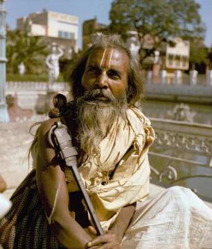Vishnu-Guru : Varanasi (Indien). Vishnu-Guru