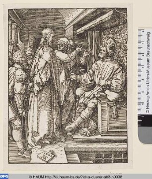 Christus vor Herodes