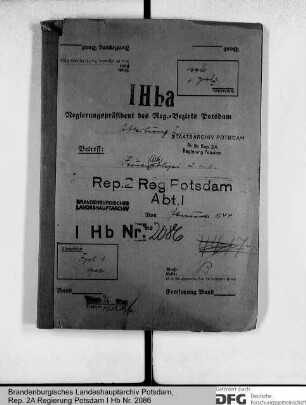 Feuerpolizeiwesen und Löschordnung