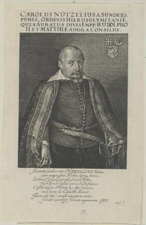 Bildnis des Carolus Nützelius