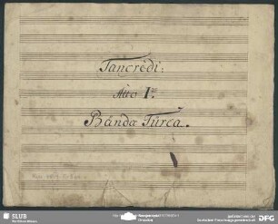 Tancredi. Excerpts - Mus.4804-F-574