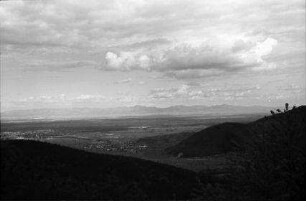 Trois Épis: Fernblick ins Rheintal und Schwarzwald, südlich