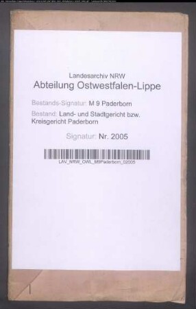 Erblasser: Flocke, Arnold; Erblasser: Flocke, Wilhelmine, geb. Schmidt: