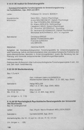 Studienberatung