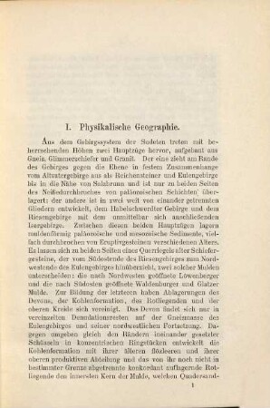Das Waldenburger Bergland : ein kulturgeographischer Versuch