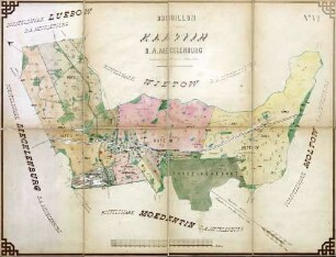 No VI, Brouillon von der Dorffeldmark Kletlin [Kletzin], D.A. Mecklenburg