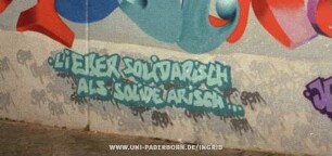 LiEBER SOLiDARiSCH ALS SOLiDE ARiSCH...