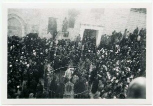 [Grabeskirche, Jerusalem, Fußwaschung]