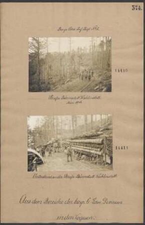 Unterstand an der Straße Bärenstall-Wahlenstall
