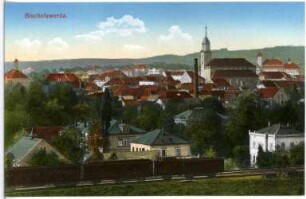 Bischofswerda. Blick auf Bischofswerda