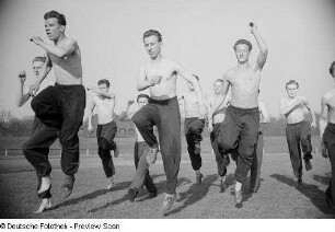 Studenten während des Trainings