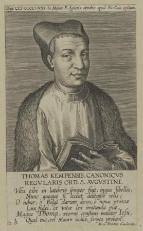 Bildnis des Thomas a Kempis
