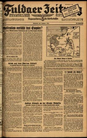 Ausgabe vom Mittwoch, den 07. Januar 1942.