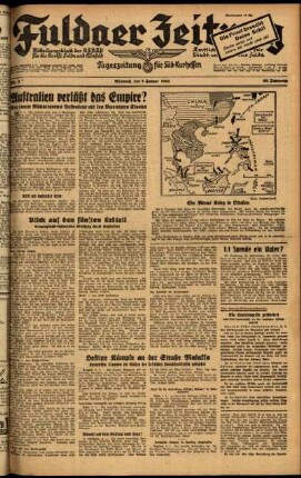 Ausgabe vom Mittwoch, den 07. Januar 1942.