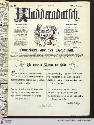 Hefte 31-34, Juli 1874