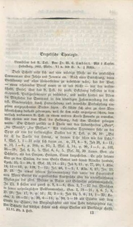 193-200 Exegetische Theologie