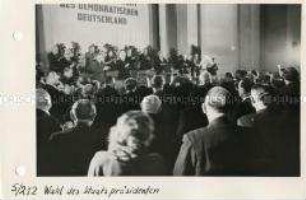 Wahl Wilhelm Piecks zum Präsidenten der DDR