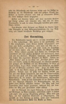 Der Vormittag