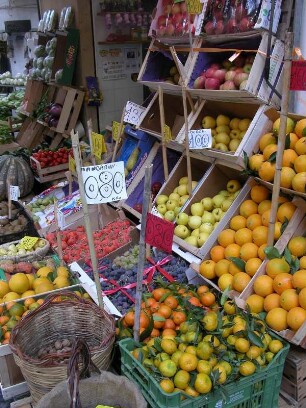 Obststand in Monreale