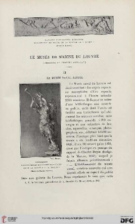 4. Pér. 15.1919: Le musée de marine du Louvre, 2, le musée naval actuel