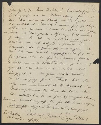 Brief an Ludwig Strecker und B. Schott's Söhne : 19.05.1928