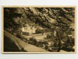 WHW-Postkarte: Kloster Ettal