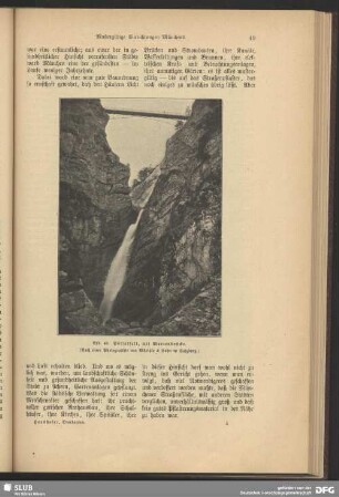 Pöllatfall, mit Marienbrücke