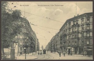 Ansichtskarte "Katzbachstrasse, Ecke Yorkstrasse" [1/2]
