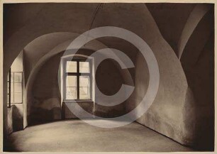 Raum mit Gewölbe (Keller?) im Haus Poststr. 22 in Waldenburg-Altwasser