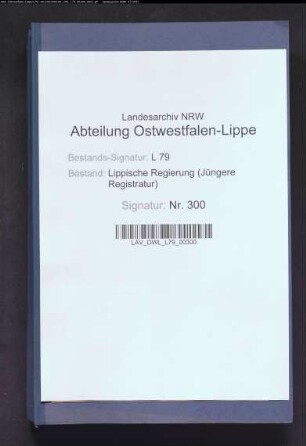 Rekurse in Ablösungssachen: Amt Varenholz