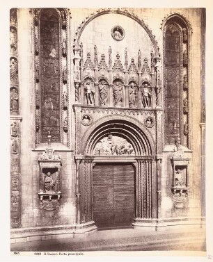 Dom, Como: Hauptportal