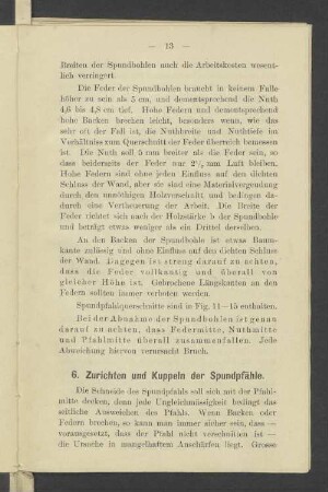 6. Zurichten und Kuppeln der Spundpfähle