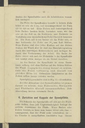 6. Zurichten und Kuppeln der Spundpfähle
