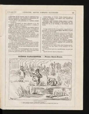 Scénes Parisiennes. - Plaine Saint-Denis