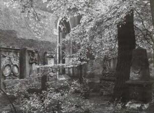 Blick in den "Grünen Friedhof"