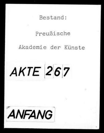 Aufnahme von Schülern in die Hochschule für Musik, Abteilung Komposition, sowie ab 1882 in die Meisterschulen für musikalische Komposition