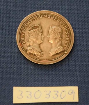 Medaille auf den Besuch der ungarischen Bergwerke