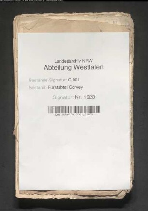von Bömelburg gegen die Einwohner zu Godelheim, Bosseborn und Maygadessen wegen der Scheffelheuer von den Rottländern