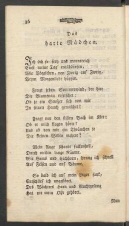 Das harte Mädchen