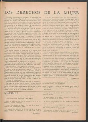 Los derechos de la mujer