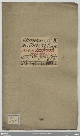 2 Instrumental pieces - Mus.2-N-23,2 : strings, bc