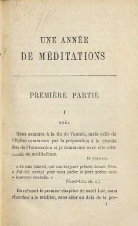 Une année de méditations : Madame Augustus Craven