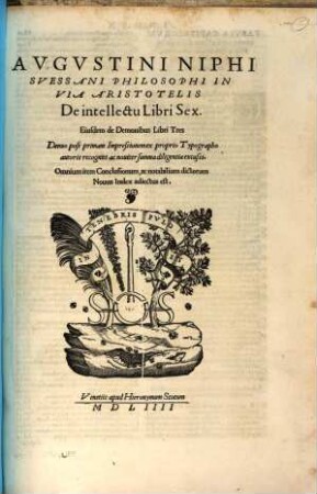 Liber de intellectu : libri sex