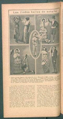 Los lindos bailes de antaño