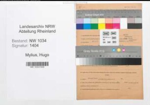 Entnazifizierung Hugo Mylius , geb. 15.08.1913 (Stabsfeldfebel)